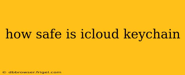 how safe is icloud keychain