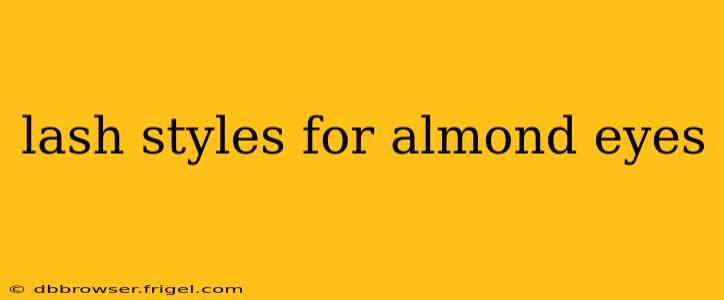 lash styles for almond eyes